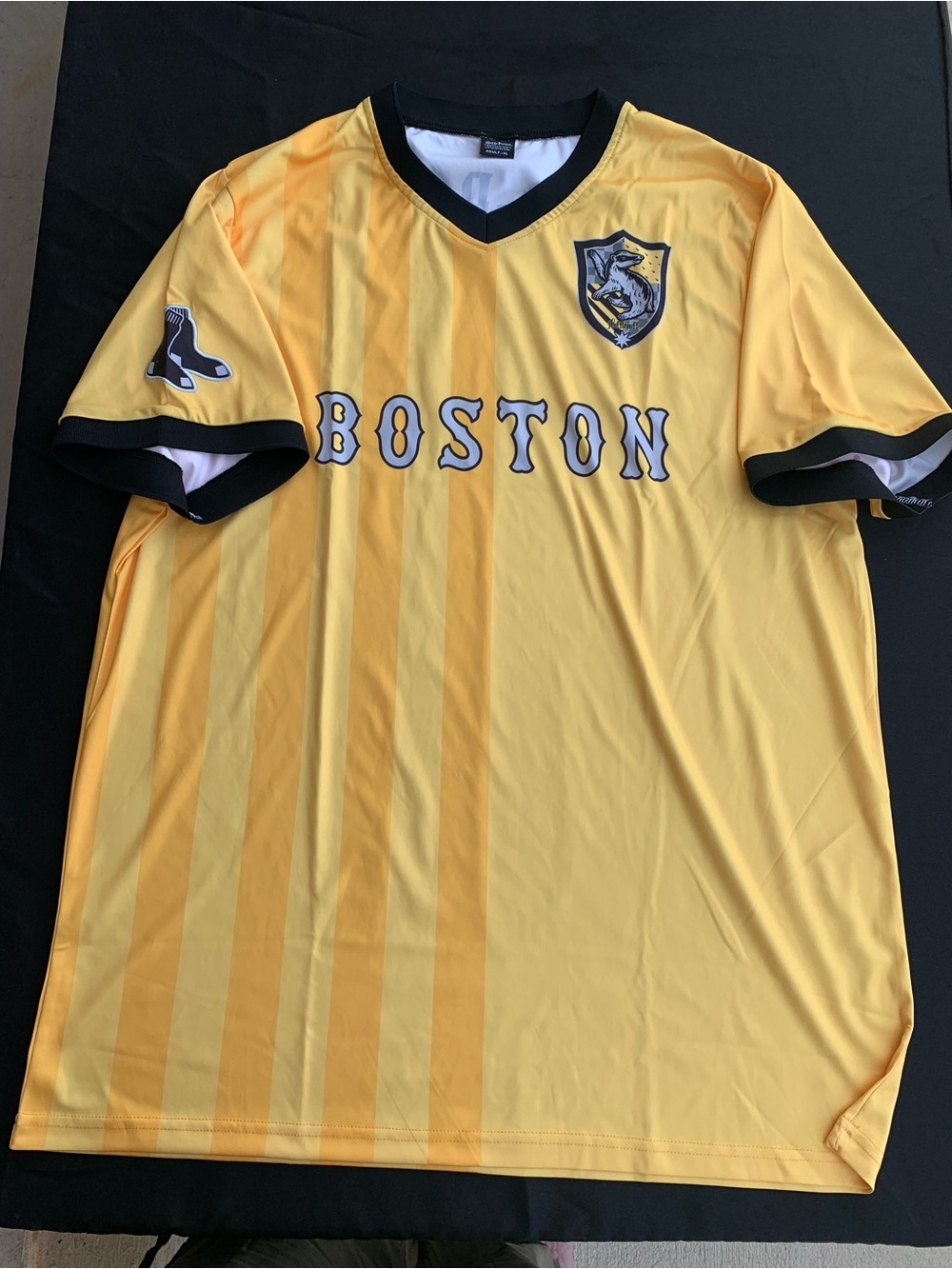Boston Red Sox Harry Potter Hufflepuff Jersey men’s XL 25 year special edition
